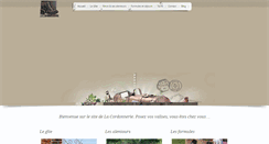Desktop Screenshot of lacordonnerie-feron.com
